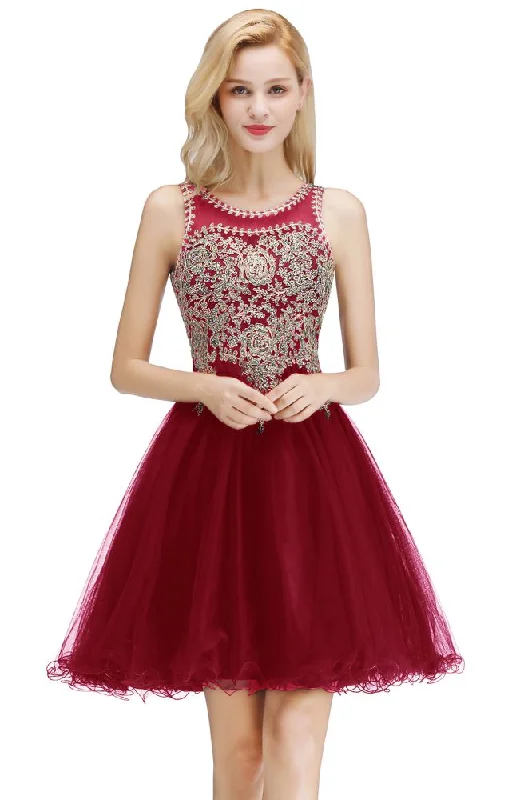 Sleeveless Aline Cocktail Party Dress Sparkly Beads Homecoming Dress Tunics Short Trendy Sleeveless Aline Cocktail Party Dress Sparkly Beads Homecoming Dress Tunics Short Trendy