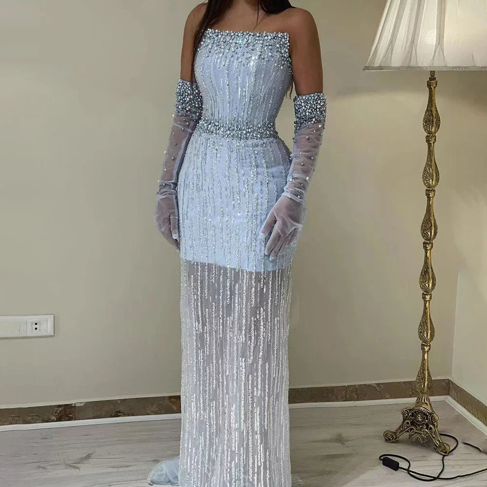 Serene Hill Arabic Blue Elegant Mermaid Sexy Strapless Beaded Party Dresses Gowns Formal Women Evening 2024 LA71950A Boatneck Modish Everyday Serene Hill Arabic Blue Elegant Mermaid Sexy Strapless Beaded Party Dresses Gowns Formal Women Evening 2024 LA71950A Boatneck Modish Everyday