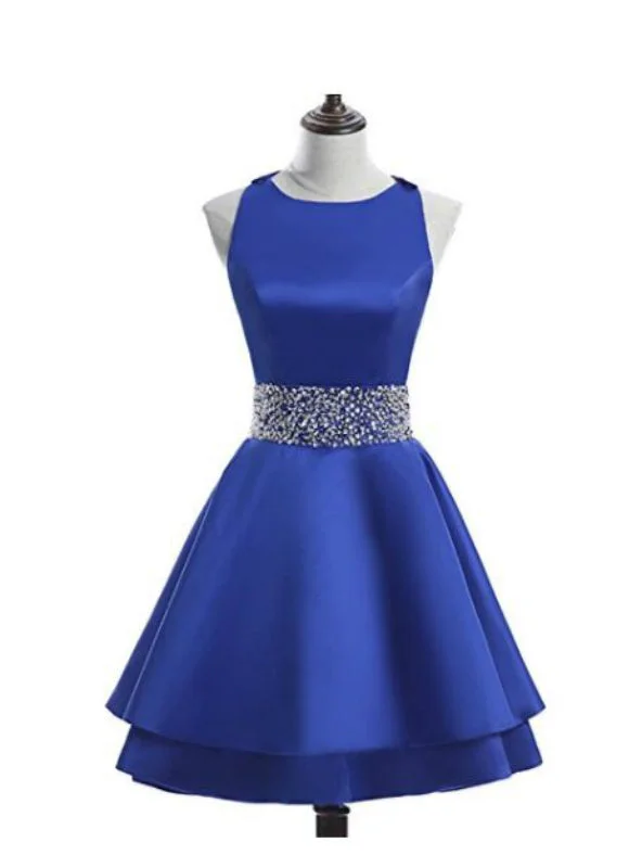 Short Satin Backless Sweet 16 Homecoming Dress Cocktail Party Dress Peplum Ruffle Cocktail Short Satin Backless Sweet 16 Homecoming Dress Cocktail Party Dress Peplum Ruffle Cocktail