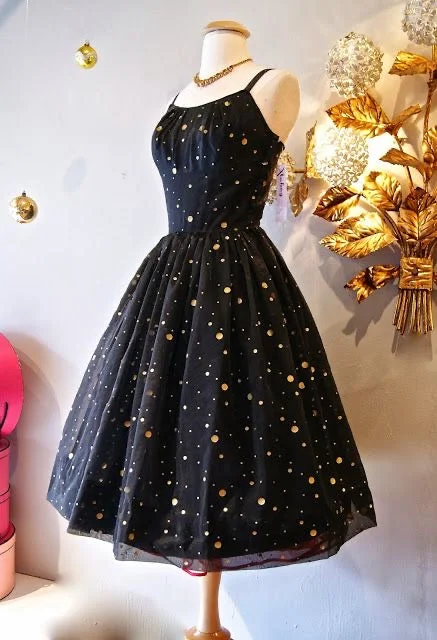 sexy spaghetti straps black shiny short homecoming dress party dresses sweetheart Neckline Romantic sexy spaghetti straps black shiny short homecoming dress party dresses sweetheart Neckline Romantic