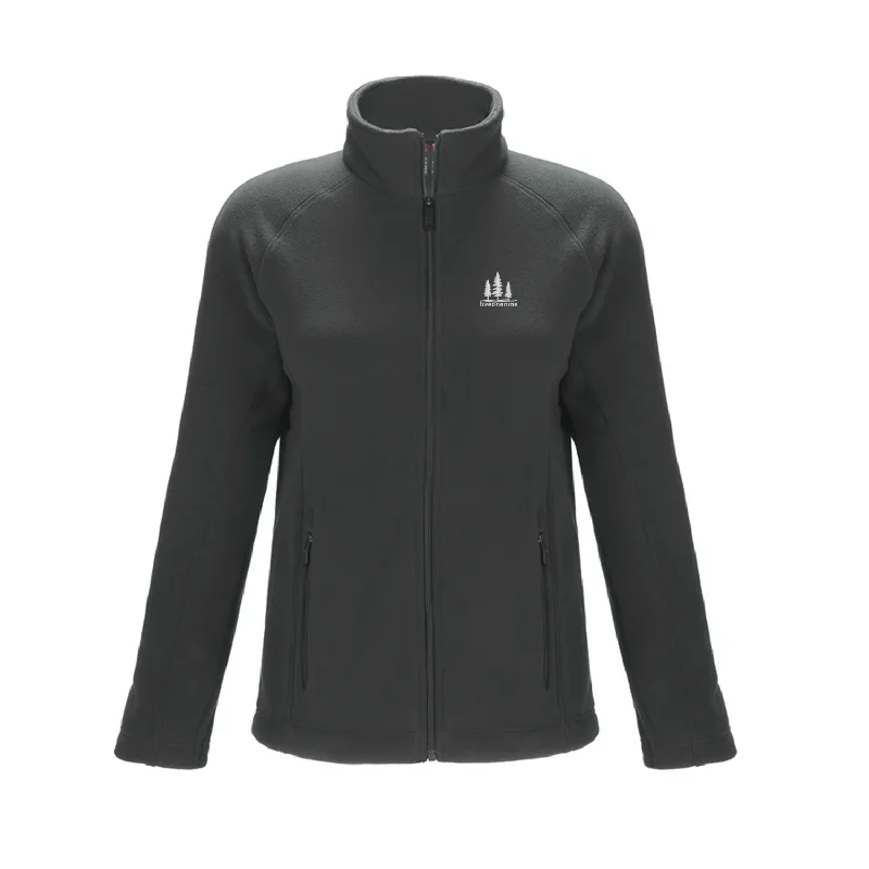 CANOPY MICROFLEECE ZIP-UP JACKET (WOMENS) V-Neck Jacket Boat Neck Jacket Square Neck Jacket