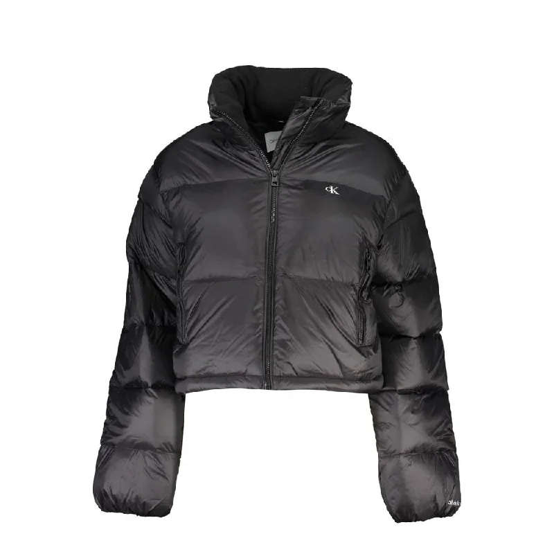 Chic Recycled Polyamide Short Jacket Fitted Jacket Loose Jacket Oversized Jacket