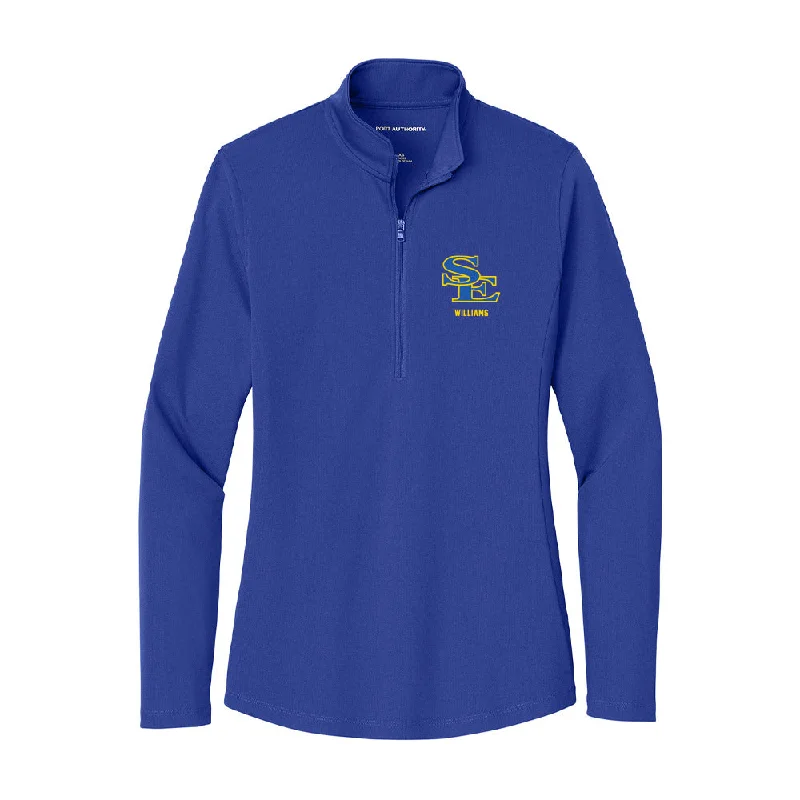 Southeastern - NCAA Women's Track & Field : Andria Williams - Women's Lightweight Quarter Zip Jacket Nylon Fabric Polyester Fabric Spandex Fabric