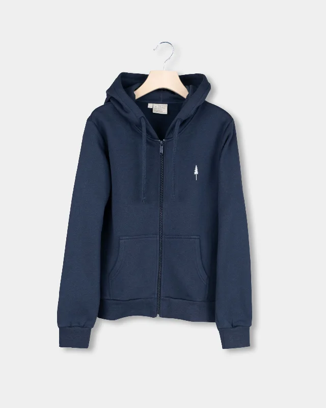 TreeHoodie Jacket Women Navy Jacket Blazer Coat