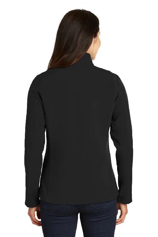 Port Authority Womens Core Wind & Water Resistant Full Zip Jacket - Black