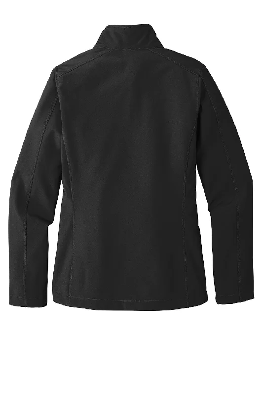 Port Authority Womens Core Wind & Water Resistant Full Zip Jacket - Black