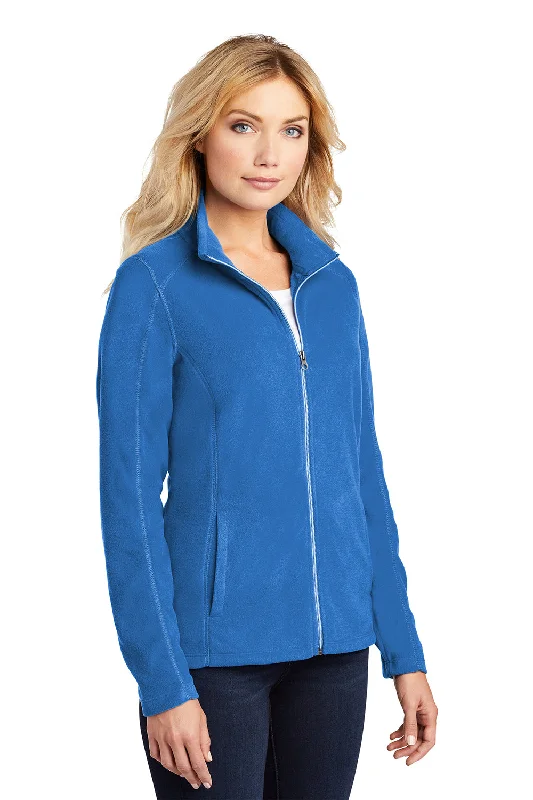 Port Authority Womens Pill Resistant Microfleece Full Zip Jacket - Light Royal Blue