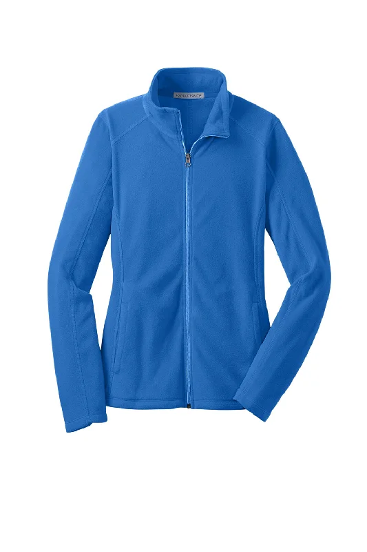 Port Authority Womens Pill Resistant Microfleece Full Zip Jacket - Light Royal Blue