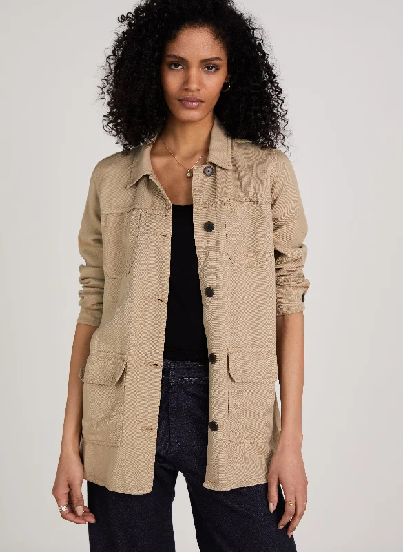 Shailene Army Jacket with TENCEL™