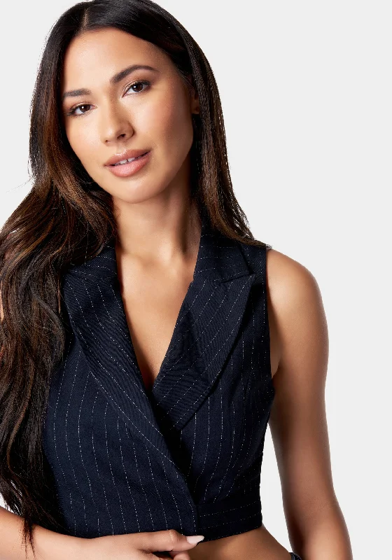 Tailored Wrap Tie Vest