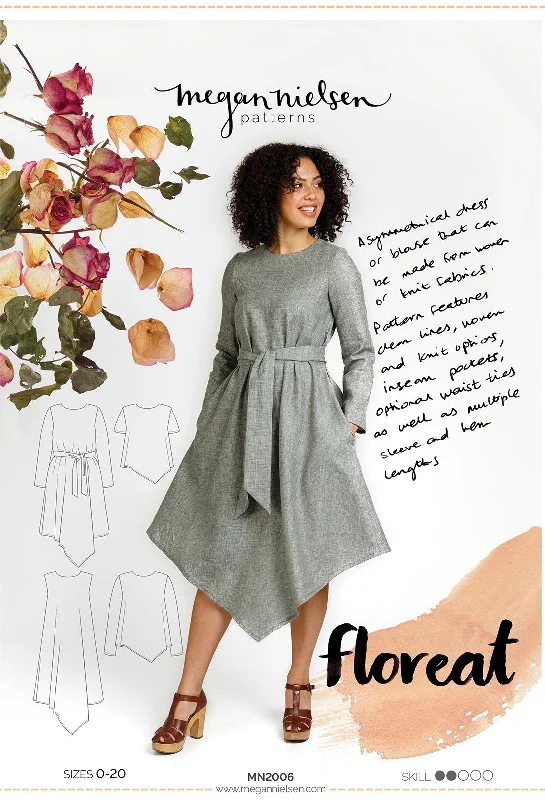 Floreat Dress & Top - Sewing Pattern | Megan Nielsen