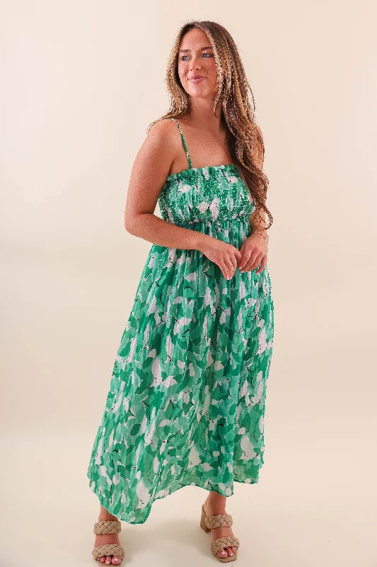 Garden Romance Midi Dress