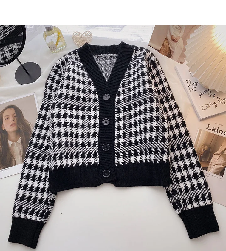 Lazy wind sweater cardigan coat female  5987