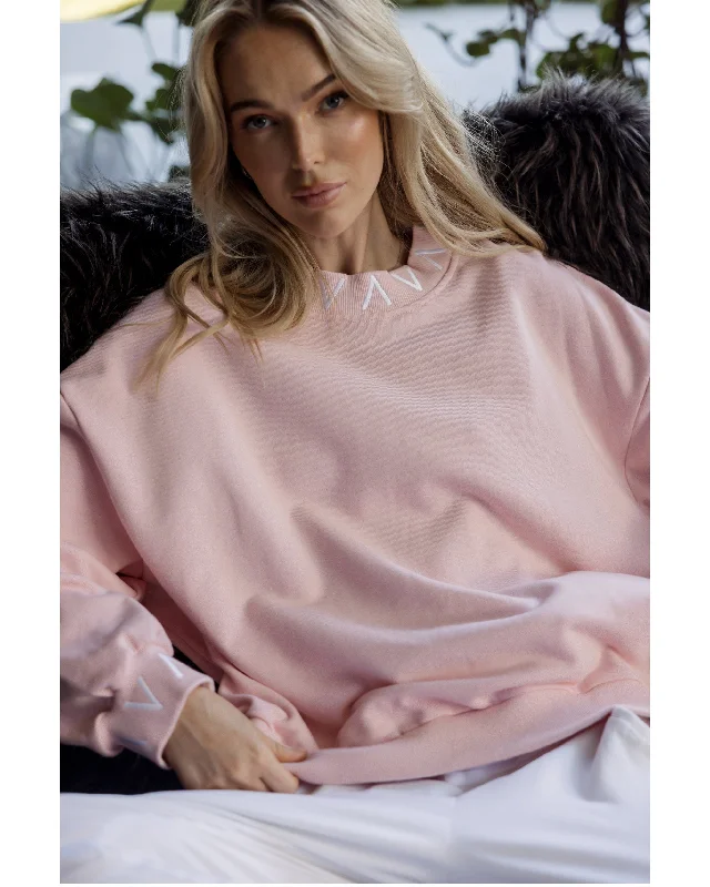 Alexandra Capri Long Sleeve Top - Pink