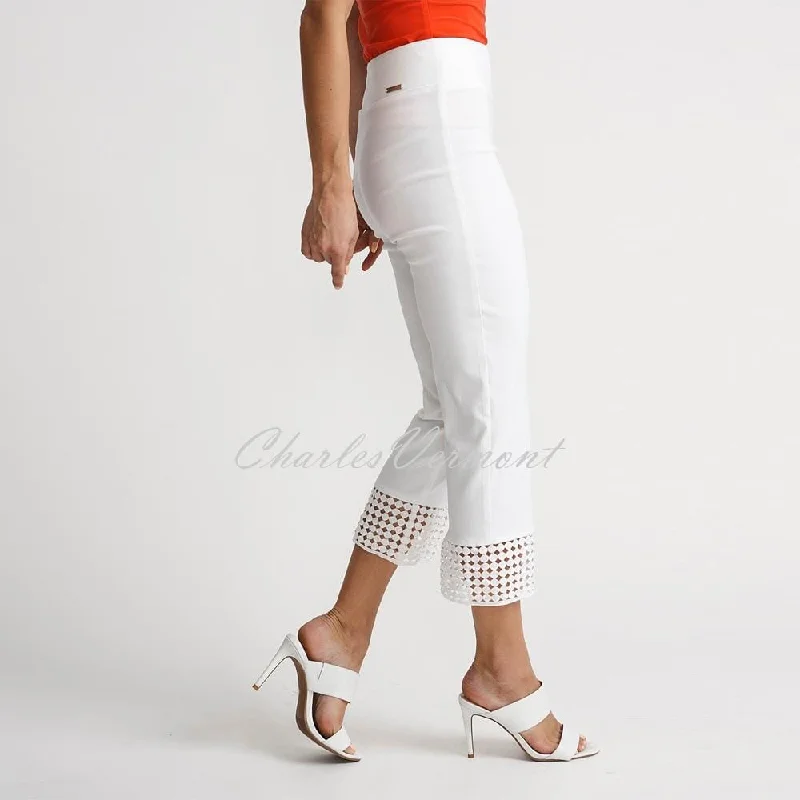 Joseph Ribkoff Trouser – Style 201437 (White)