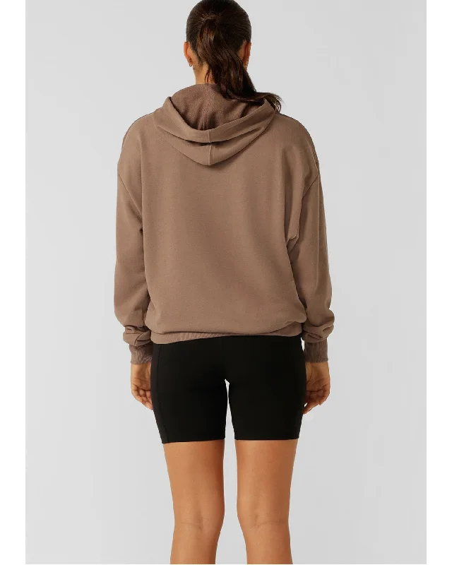 Lorna Jane Oversized Hoodie - Cedar