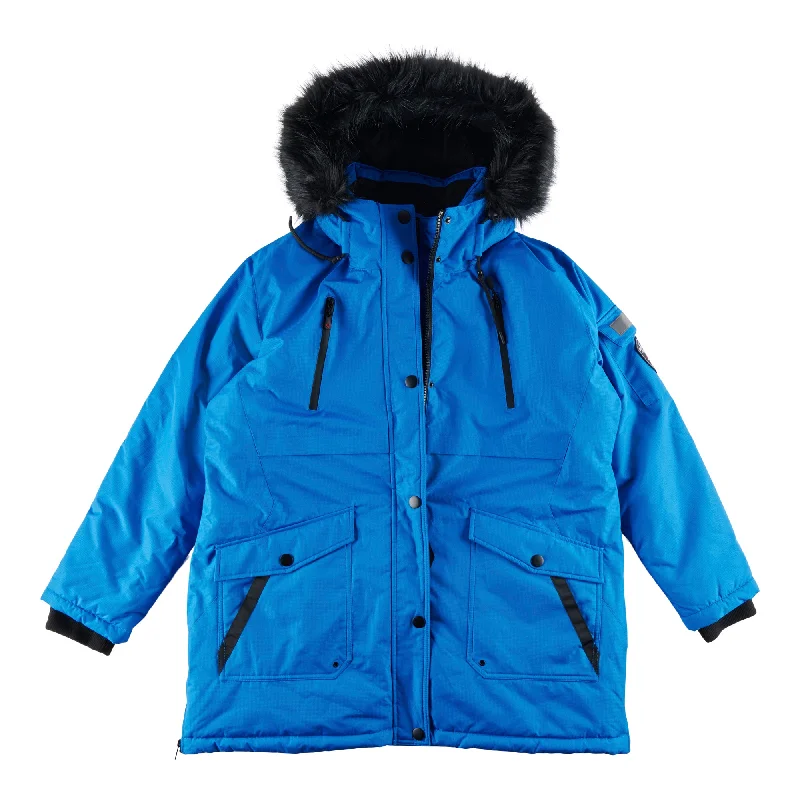 Mountain Ridge Women's Plus Faux Fur Parka