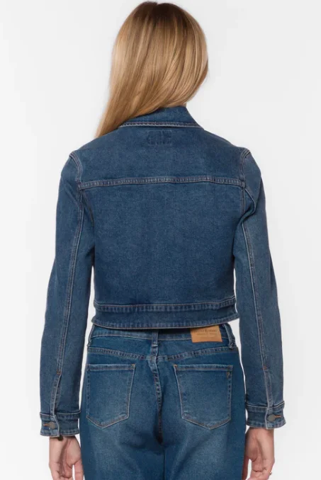 Neely Cropped Denim Jacket