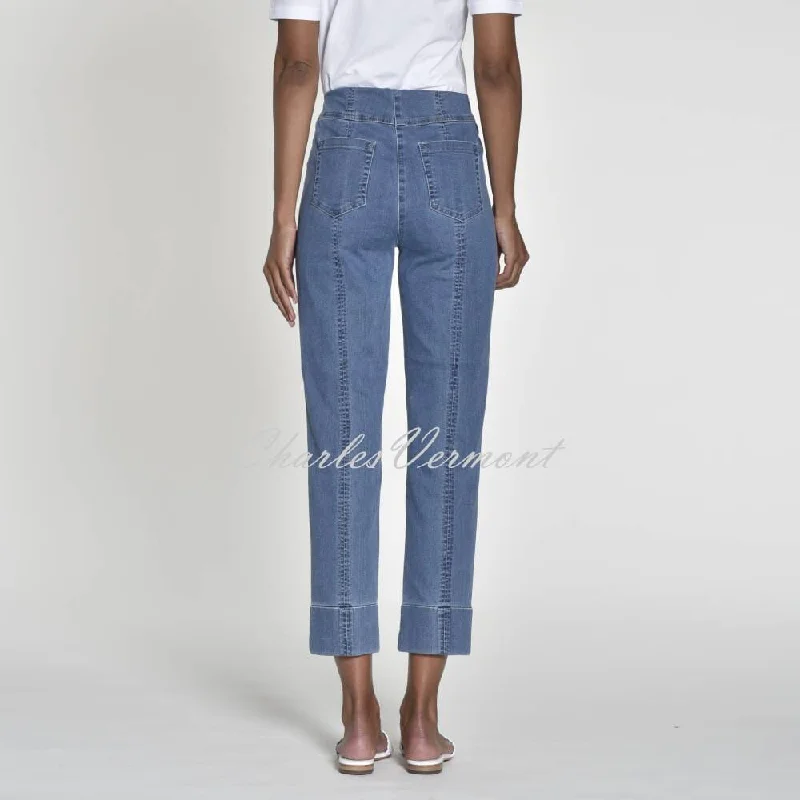 Robell Bella 09 – 7/8 Cropped Jean 51628-5448-62 (Light Denim Blue)