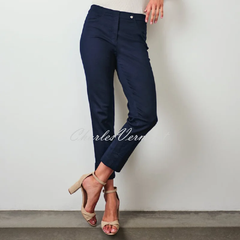 Robell Bella 09 – 7/8 Cropped Jean 51628-5448-69 (Navy Denim)