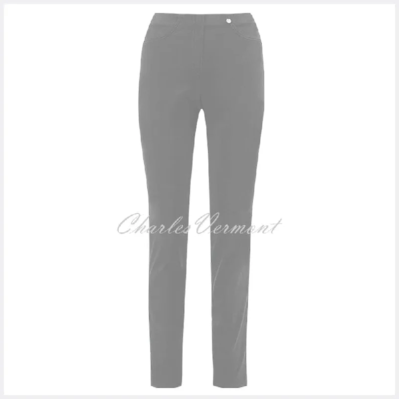 Robell Bella Full Length Trouser 51580-54434-99 (Mid Grey)