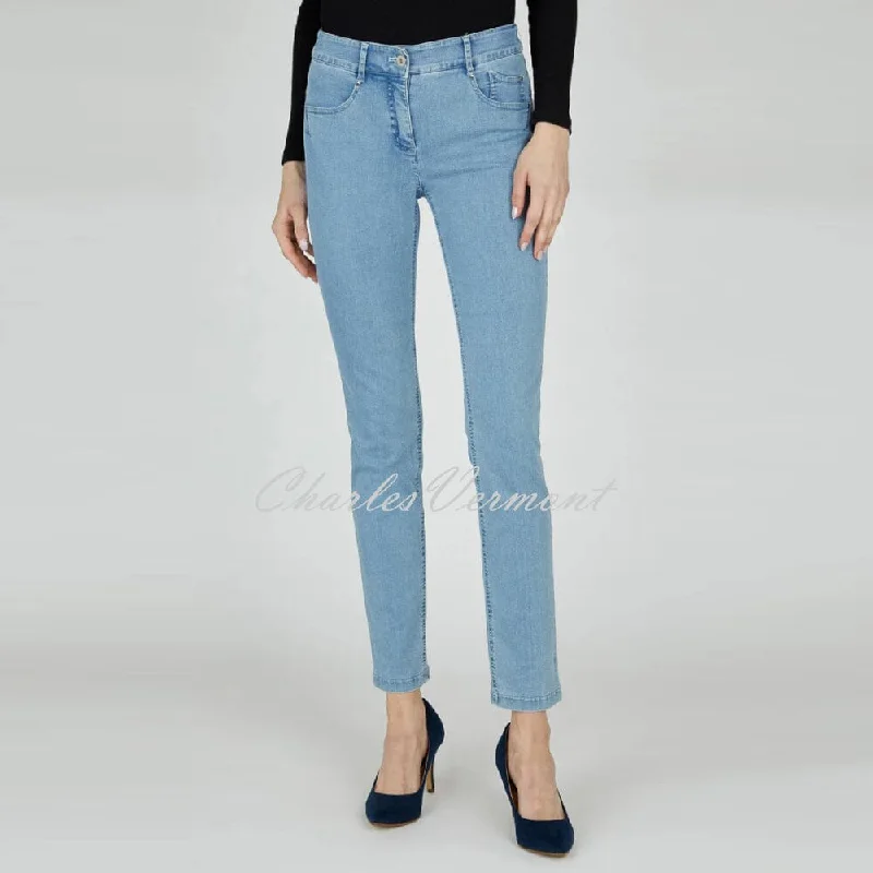 Robell Elena Full Length Jean 51455-5448-62 (Light Denim Blue)