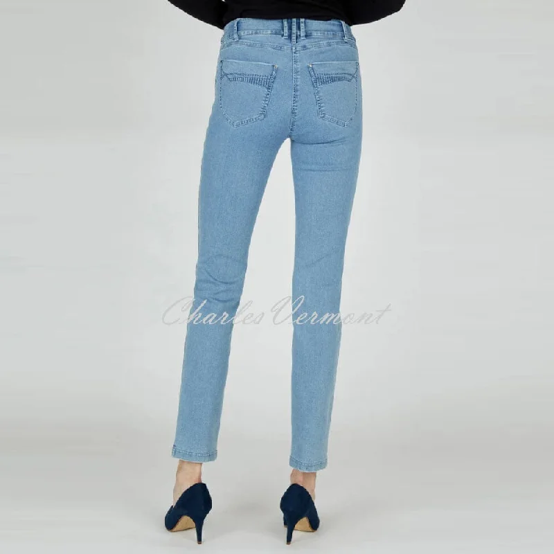 Robell Elena Full Length Jean 51455-5448-62 (Light Denim Blue)