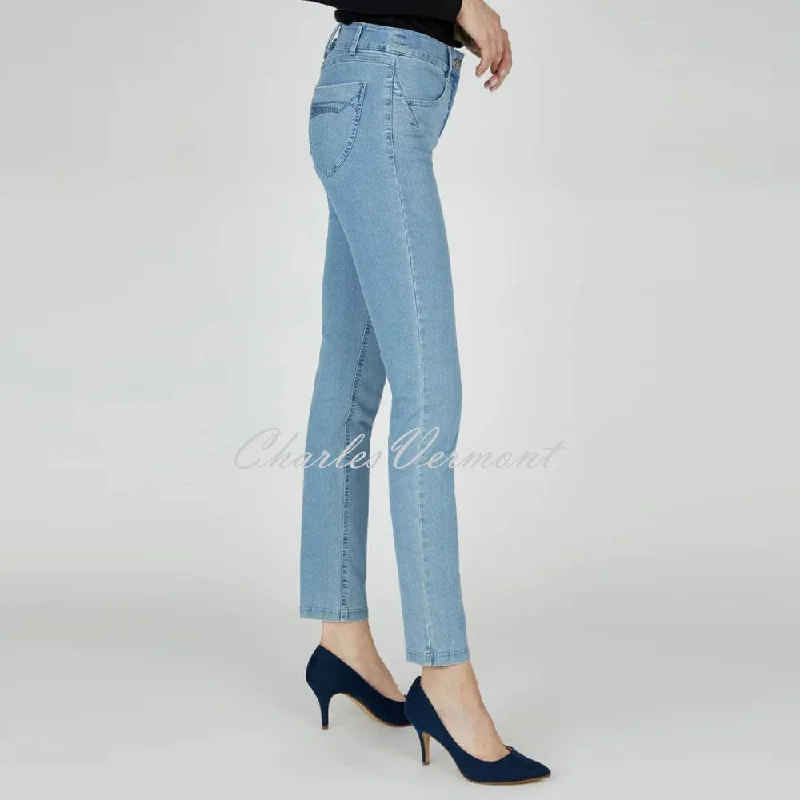 Robell Elena Full Length Jean 51455-5448-62 (Light Denim Blue)