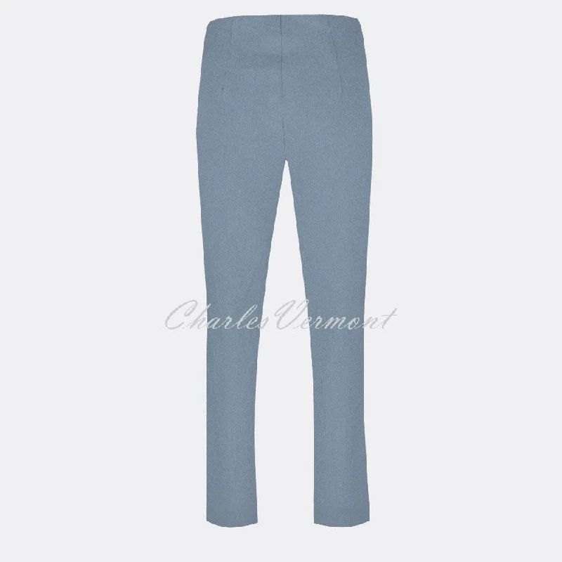 Robell Jacklyn Trouser 51408-5689-610 (Airforce Blue) – SHORTER LENGTH 29""