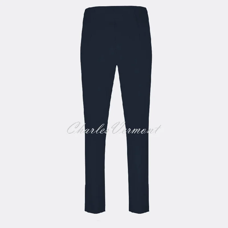 Robell Jacklyn Trouser 51408-5689-69 (Navy) – SHORTER LENGTH 29""