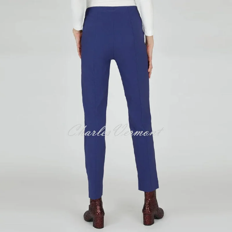 Robell Marie Trouser 51412-5499-68 (French Navy) - SHORTER LENGTH 29""