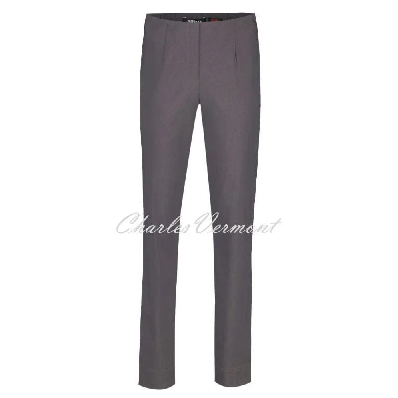 Robell Marie Trouser 51412-5499-97 (Charcoal) – SHORTER LENGTH 29""