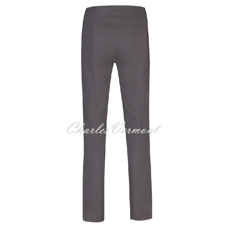 Robell Marie Trouser 51412-5499-97 (Charcoal) – SHORTER LENGTH 29""