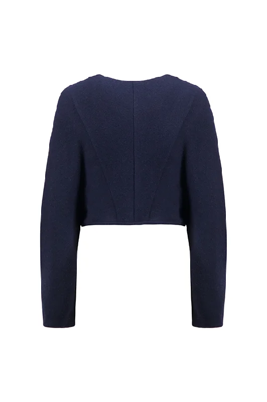 Twist Sweater in Navy (Sold Out)