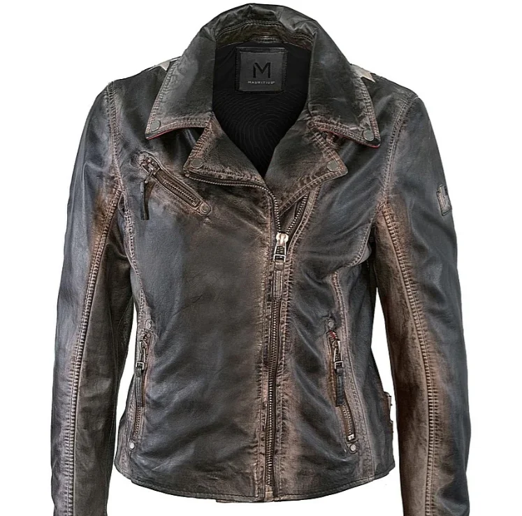 Women's Mauritius Chrissy Black Lambskin Jacket