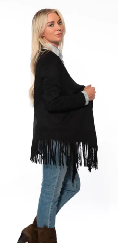 Women's Sequoia UltraSuede Fringe Jacket.