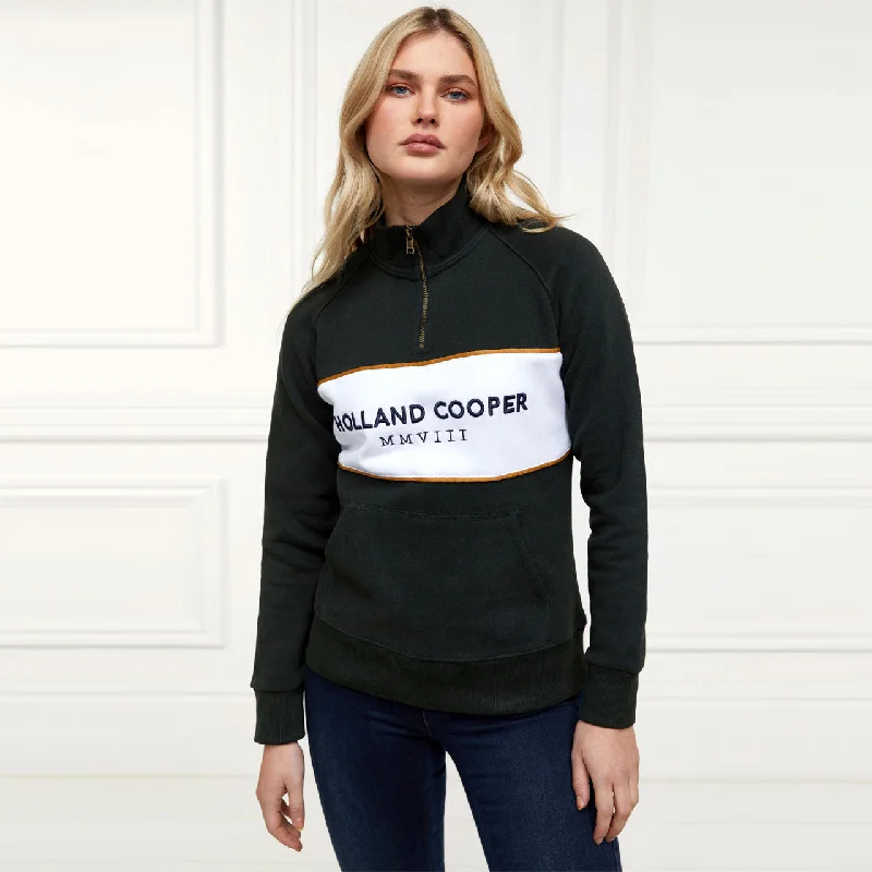 Holland Cooper Ladies Sporting Heritage Zip Henley