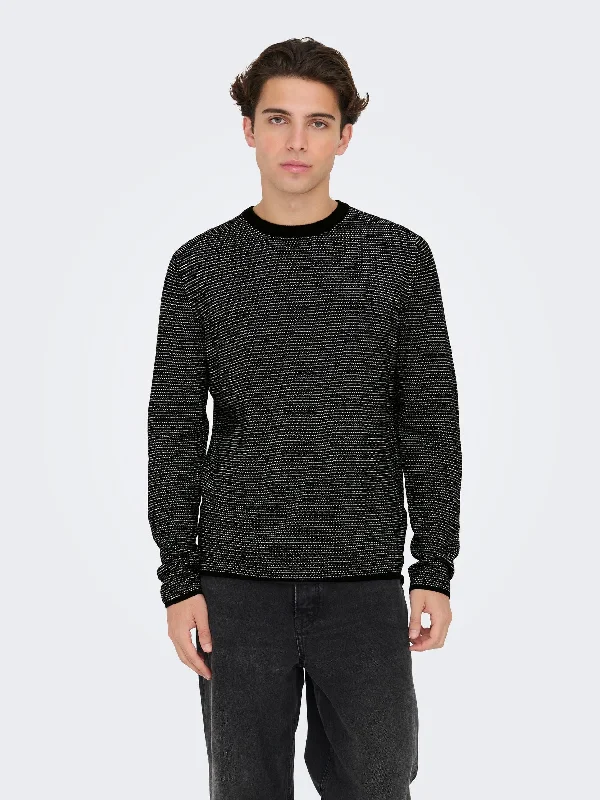 Niguel 12 Stripe Crew Knit