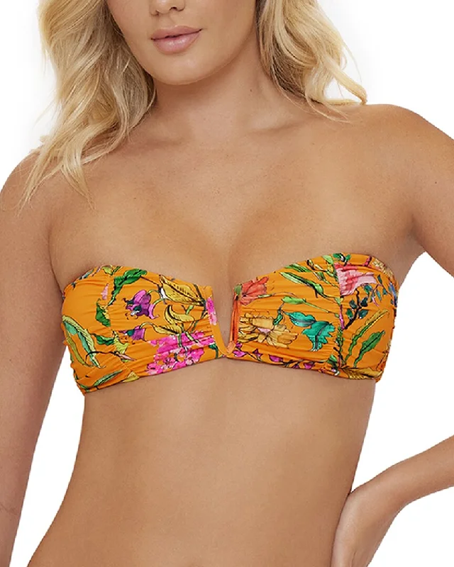 PQ Swim Ruched Bandeau Top