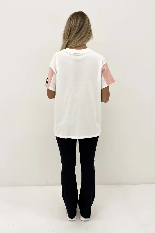 Base Contrast Tee Vintage White