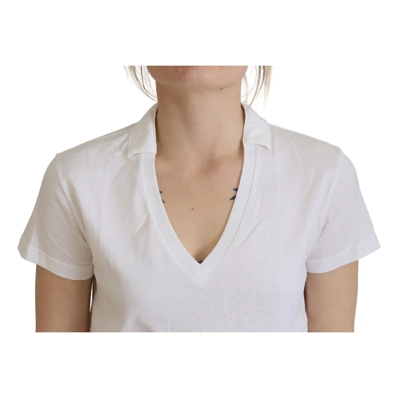 Dolce & Gabbana Elegant White Cotton Top Tee