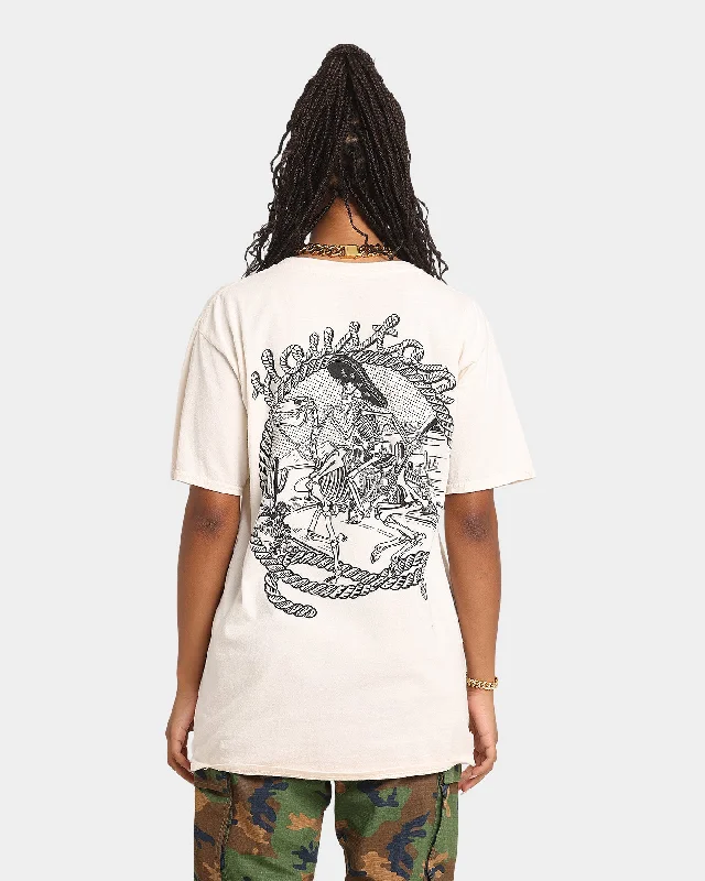 Goat Crew Houston Drawing Vintage T-Shirt Off White