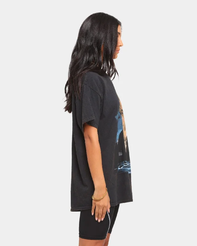 Goat Crew Ocean Leo Vintage T-Shirt Black Wash