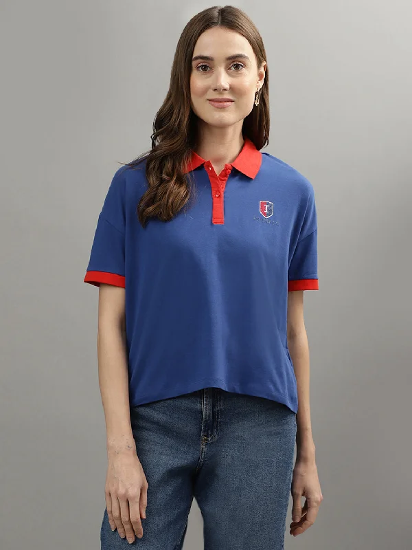 Iconic Cobalt Regular Fit Polo T-Shirt