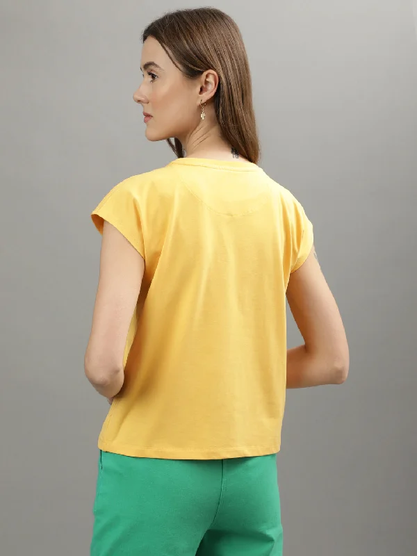 Iconic Yellow Regular Fit T-Shirt