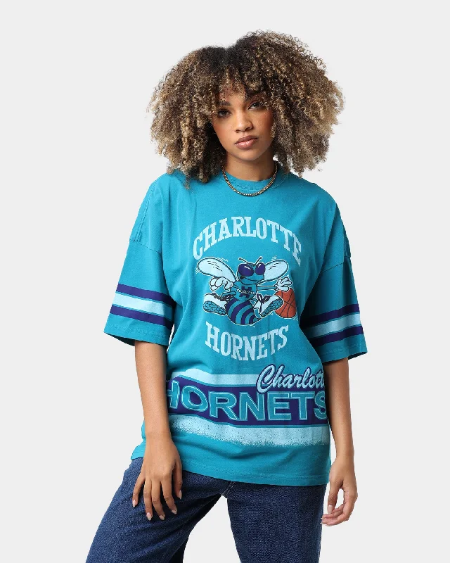 Mitchell & Ness Charlotte Hornets Vintage Conference T-Shirt Faded Teal