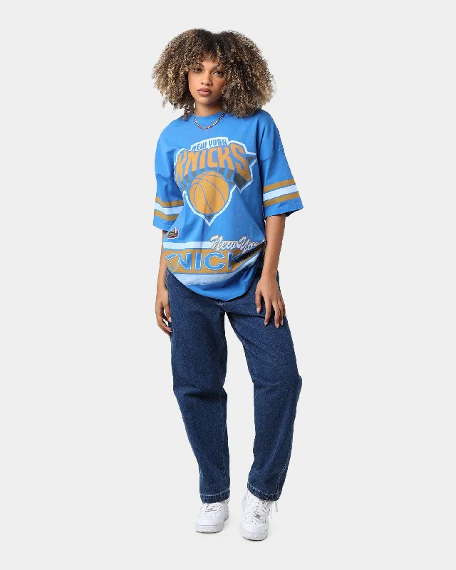 Mitchell & Ness New York Knicks Vintage Conference T-Shirt Faded Royal