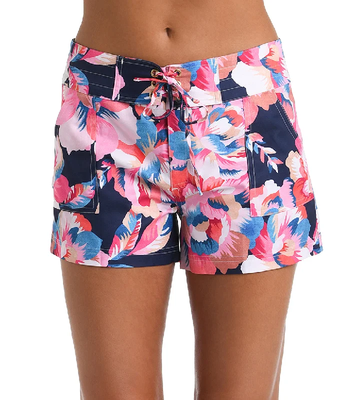 La Blanca Women's Denim Bouquet 3"" Boardshorts Indigo