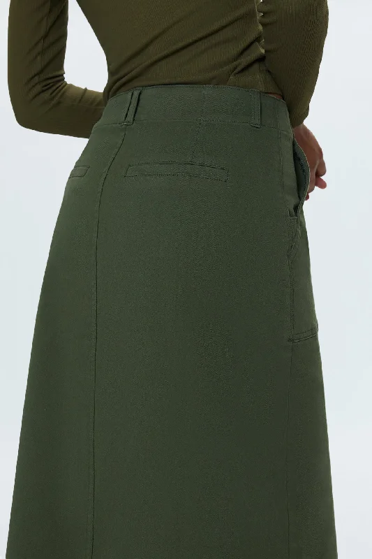 Pamela High Rise Skirt - Admiral