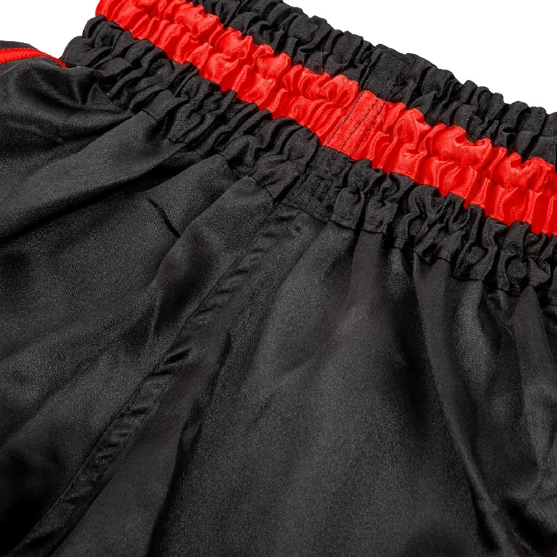 Venum Bangkok Inferno Kids Muay Thai Shorts - Black/Red